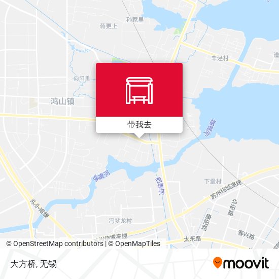 大方桥地图