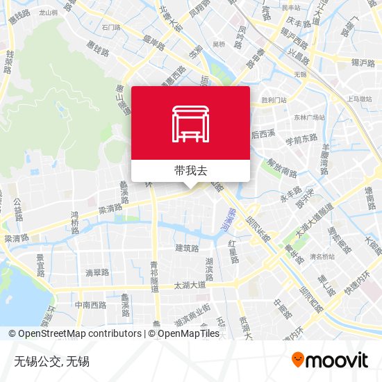 无锡公交地图