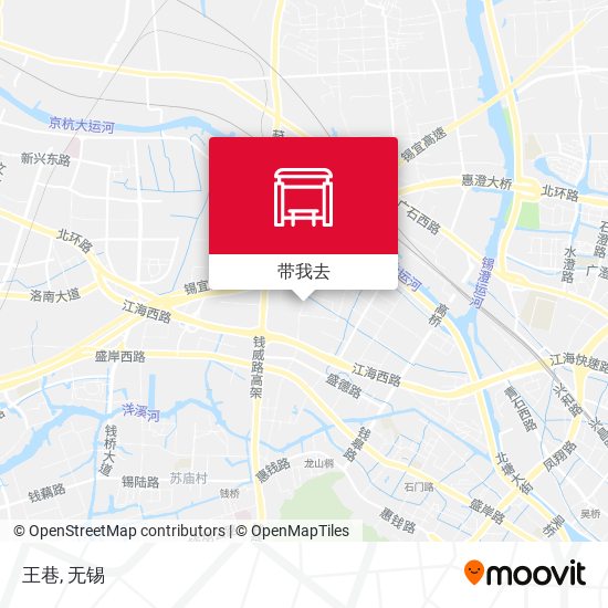 王巷地图