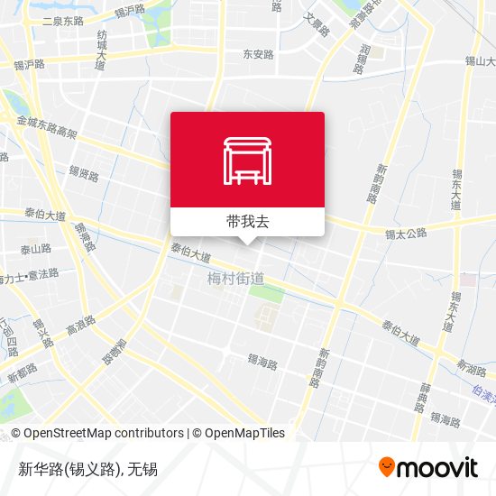 新华路(锡义路)地图