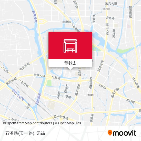 石澄路(天一路)地图