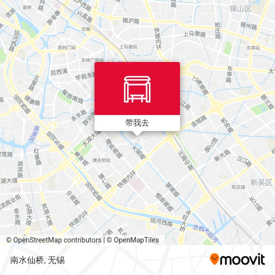 南水仙桥地图