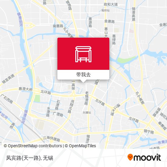 凤宾路(天一路)地图