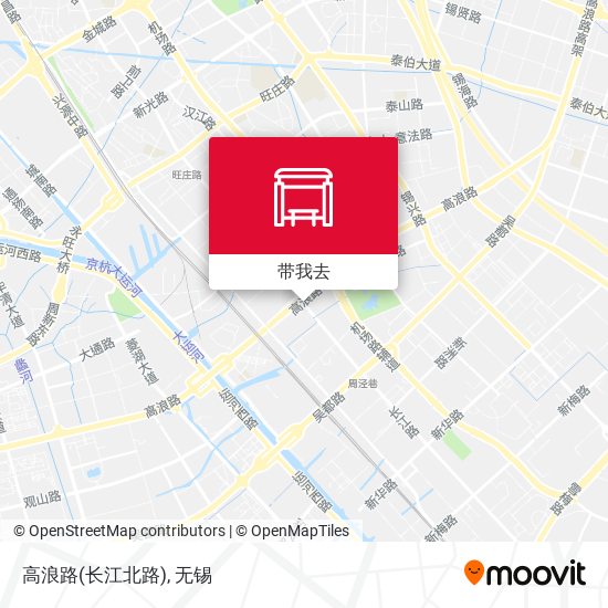 高浪路(长江北路)地图