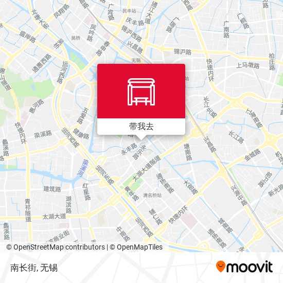 南长街地图
