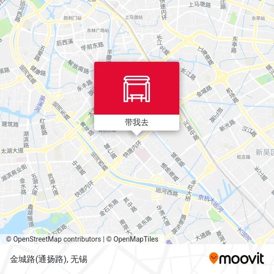金城路(通扬路)地图