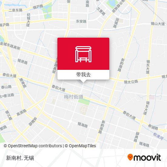 新南村地图