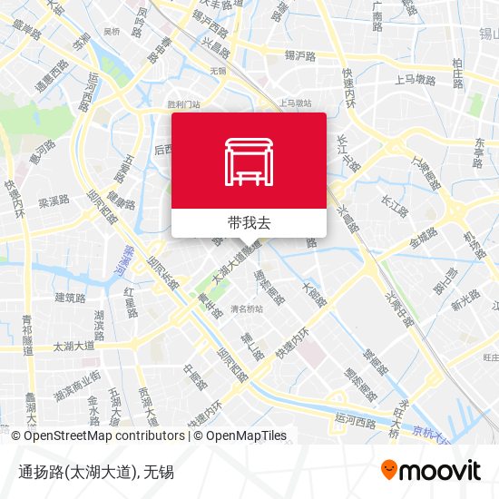 通扬路(太湖大道)地图
