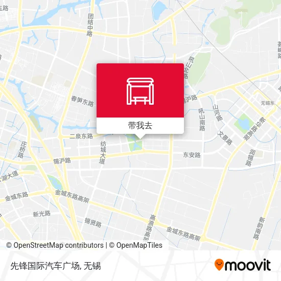 先锋国际汽车广场地图