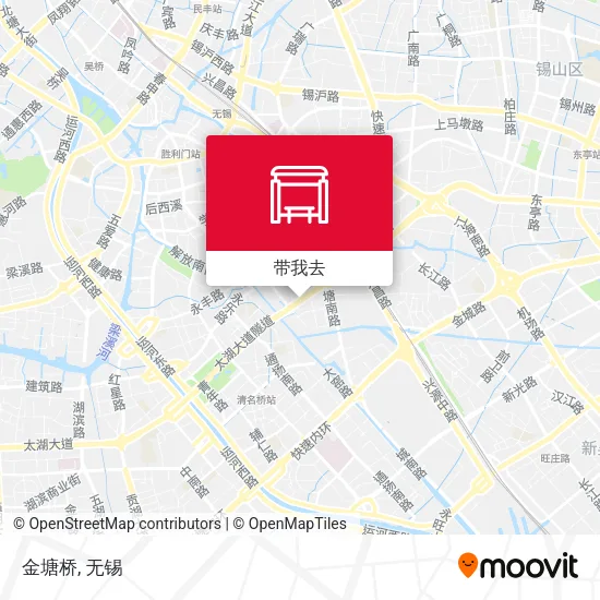 金塘桥地图