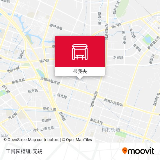 工博园枢纽地图