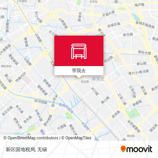 新区国地税局地图