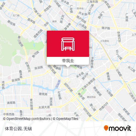体育公园地图