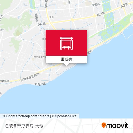 总装备部疗养院地图