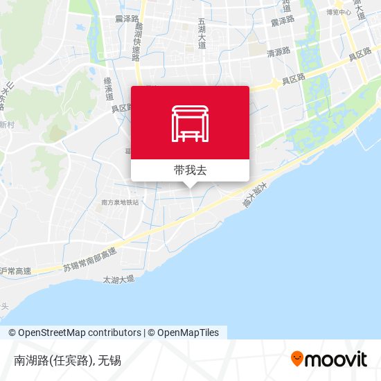 南湖路(任宾路)地图
