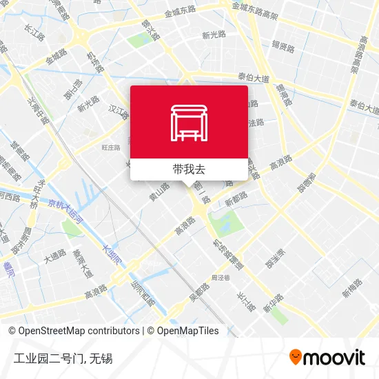 工业园二号门地图