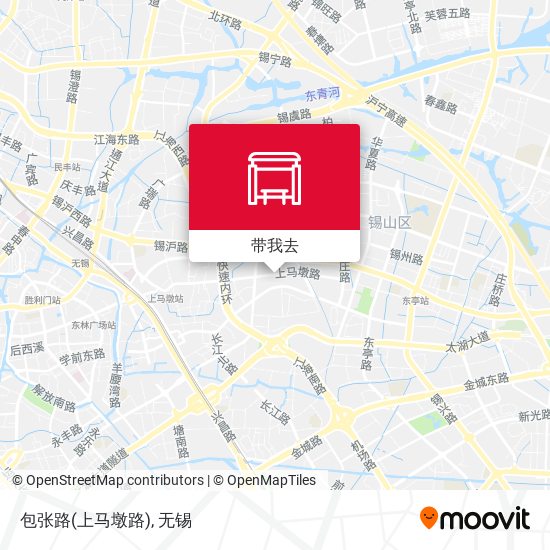 包张路(上马墩路)地图