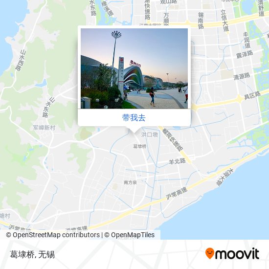 葛埭桥地图