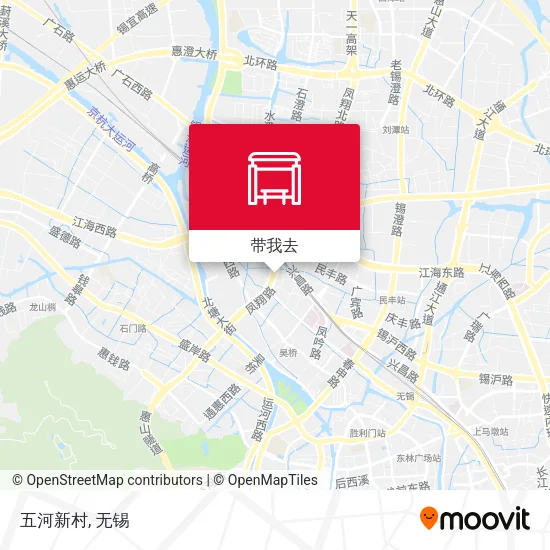 五河新村地图