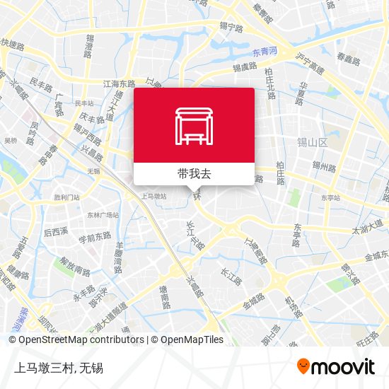 上马墩三村地图