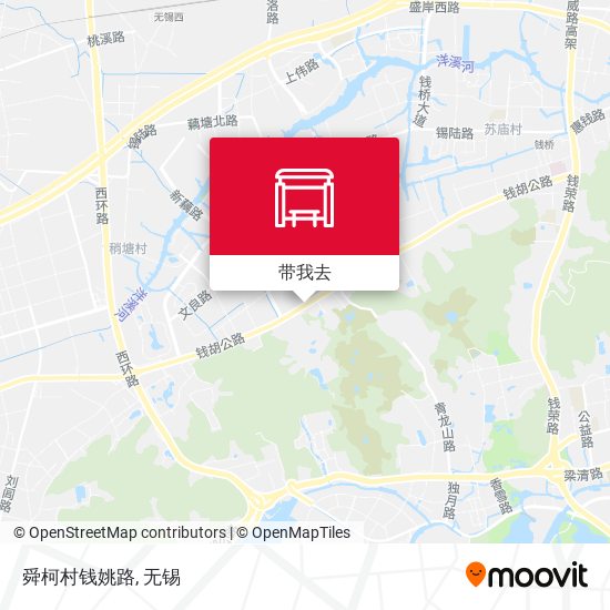 舜柯村钱姚路地图