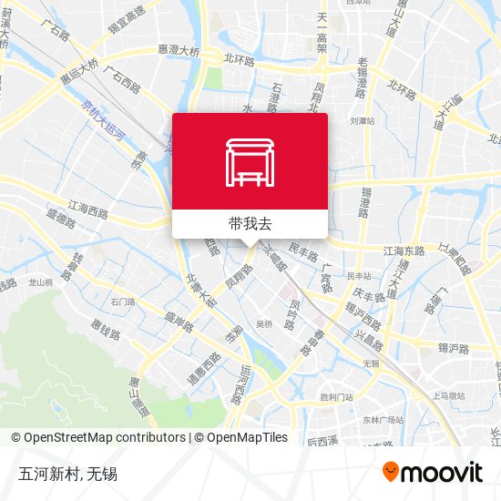 五河新村地图