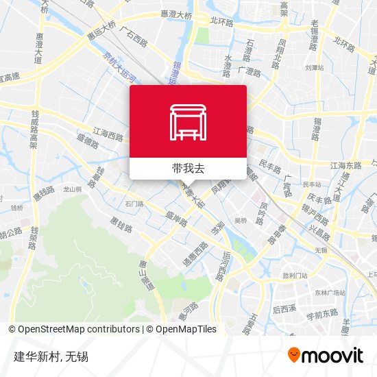建华新村地图