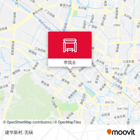 建华新村地图