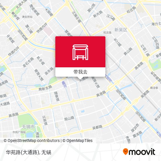 华苑路(大通路)地图