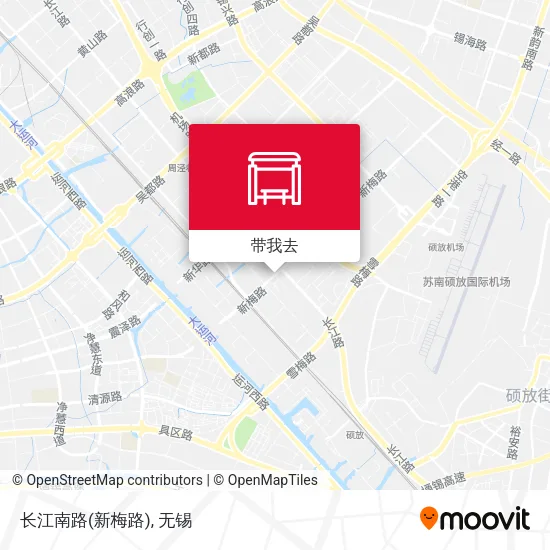 长江南路(新梅路)地图