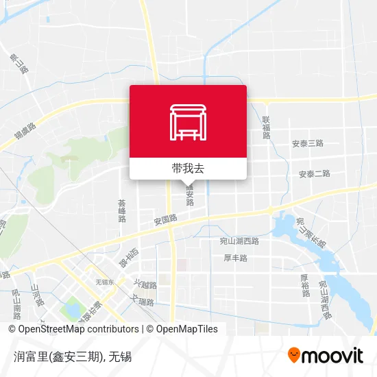润富里(鑫安三期)地图