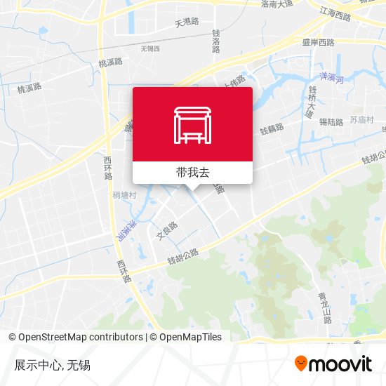 展示中心地图