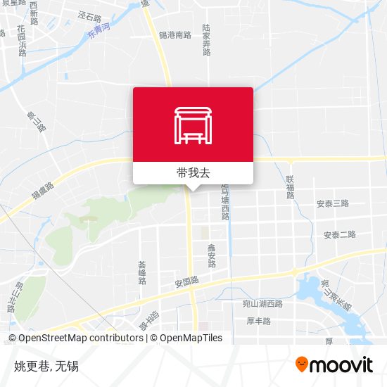 姚更巷地图