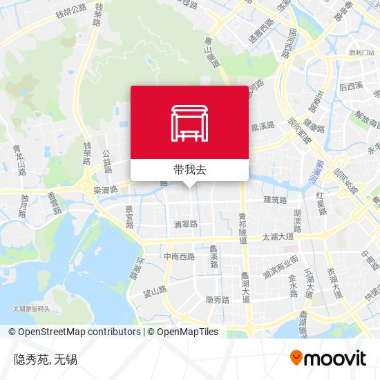 隐秀苑地图