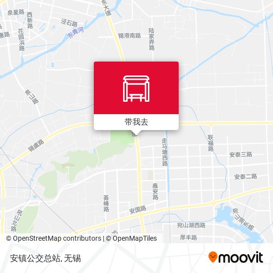 安镇公交总站地图