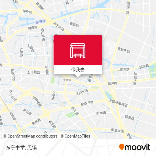 东亭中学地图