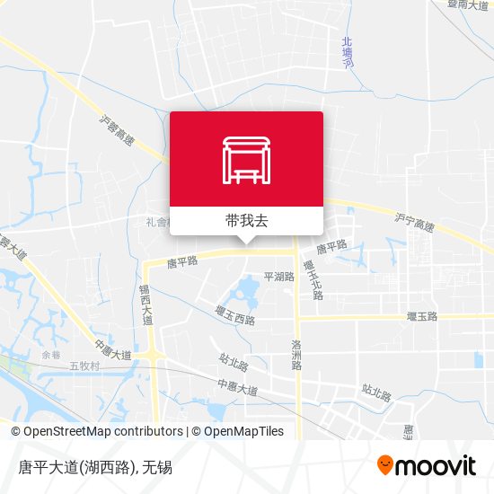 唐平大道(湖西路)地图
