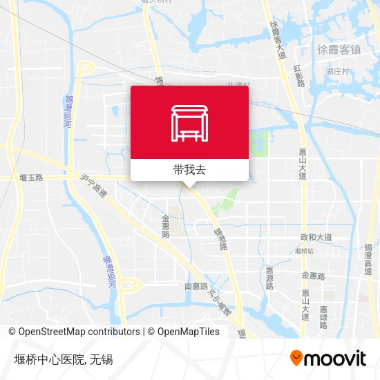 堰桥中心医院地图