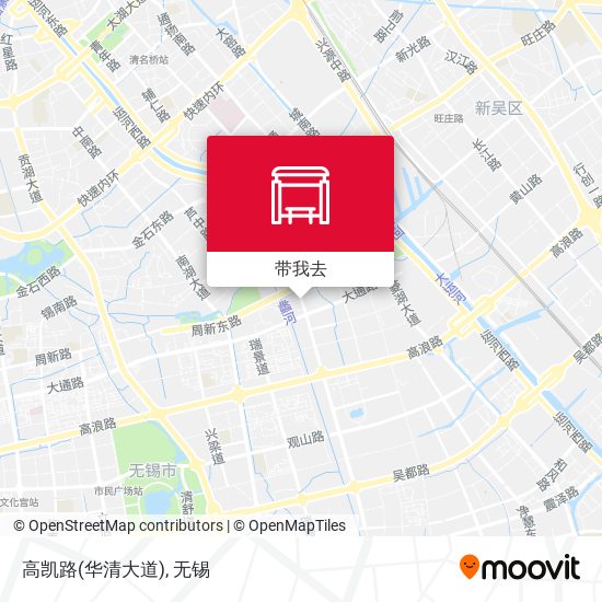 高凯路(华清大道)地图
