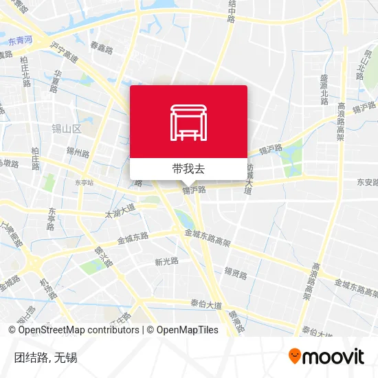 团结路地图