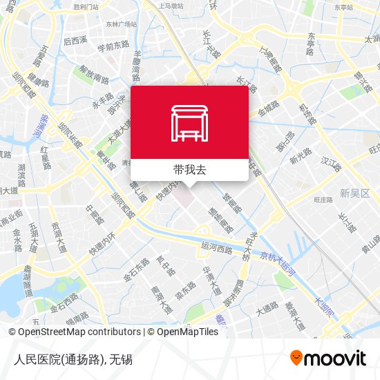 人民医院(通扬路)地图