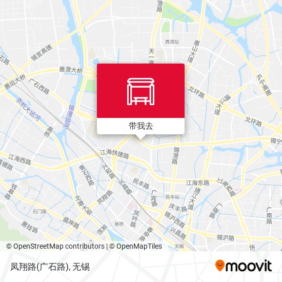 凤翔路(广石路)地图