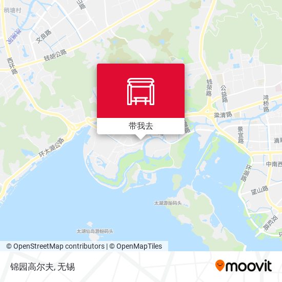 锦园高尔夫地图