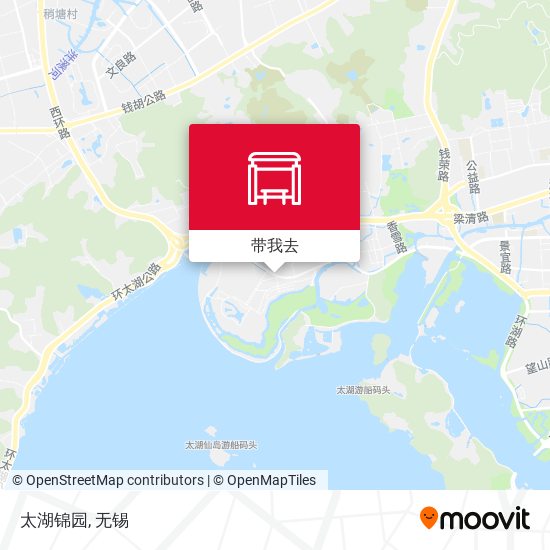 太湖锦园地图