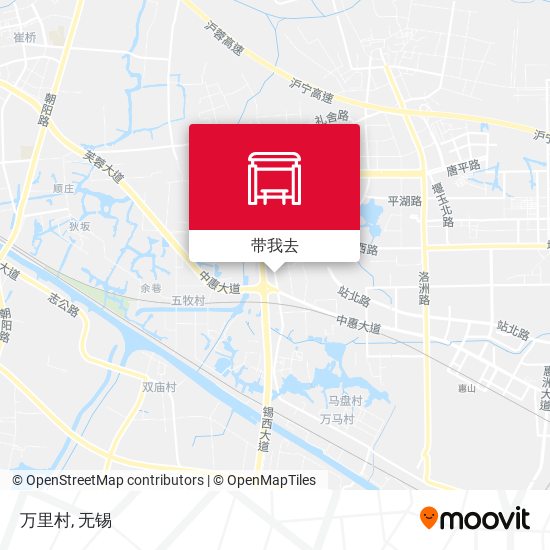 万里村地图