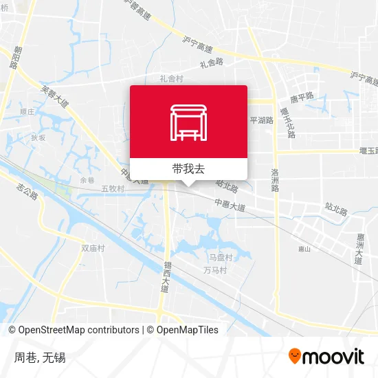 周巷地图