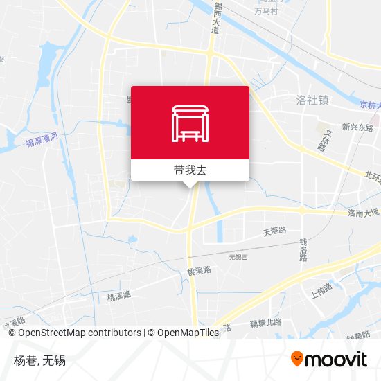 杨巷地图