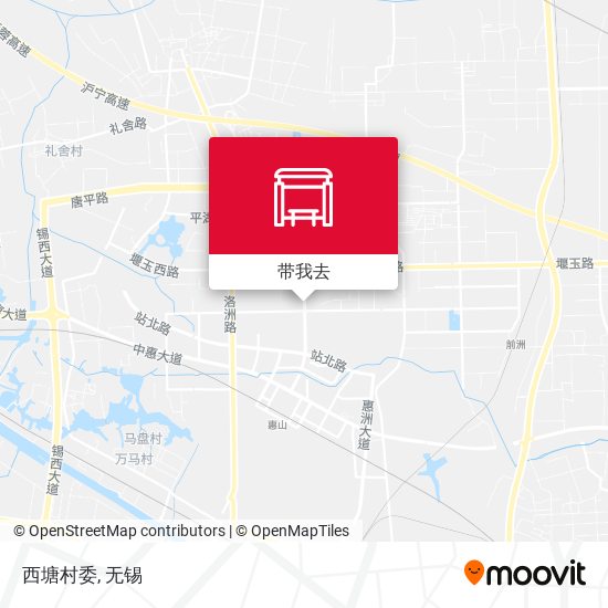 西塘村委地图