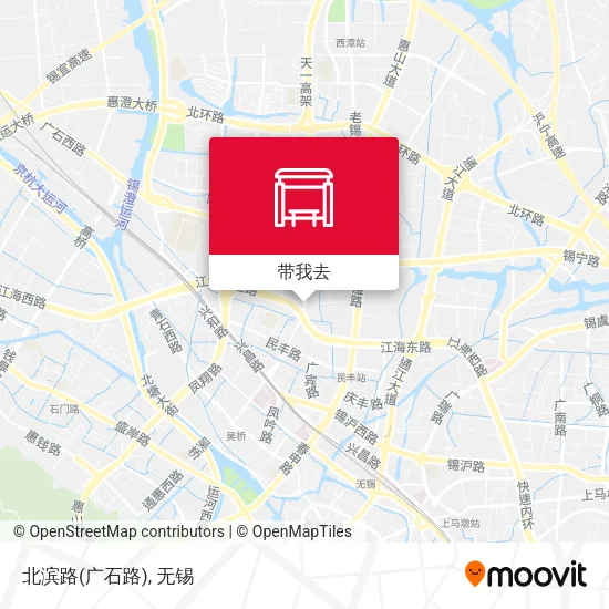 北滨路(广石路)地图