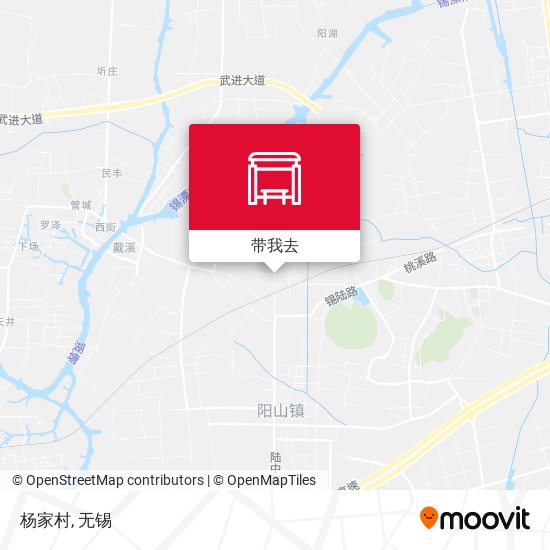 杨家村地图